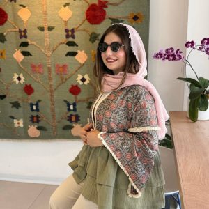 پیراهن سوزن دوزی