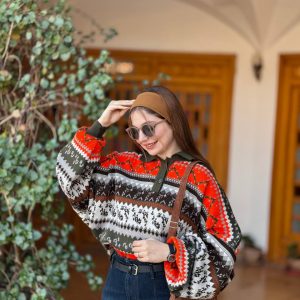 بافت سنتی یقه دار