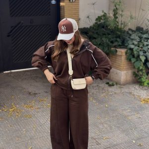 سویشرت شلوار مغزی دوزی شده